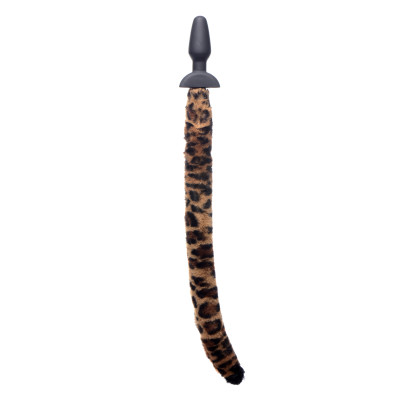 Tailz Moving and Vibrating Anal Plug Panther Tail