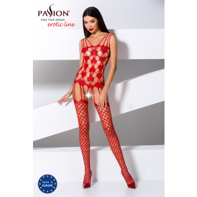 Passion Bodystocking BS067 Red
