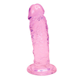 Woomy Zooozy Extra Slippery Jelly Dildo Pink