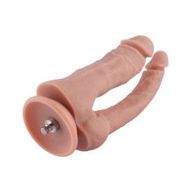 HiSmith HSA64 Double Penis Silicone Dildo KlicLok Skin