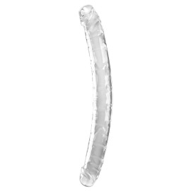 Pipedream King Cock Double Dildo 18" Clear