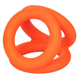 California Exotics Alpha Tri-Ring Orange