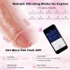 HiSmith WDA013-M Wildolo Fantasy Dildo Vibrator with App 22cm Skin