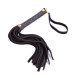 LateToBed BDSM Line Mini Flogger 27cm Black
