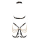 Zado Leather Harness Set 2-piece 2001128 Black