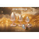 Dream Toys Gleaming Love Plug Matte Gold Small