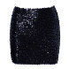 Cottelli Short Dazzling Skirt Black