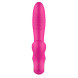 InToYou Dash 2.0 Softer Tip Vibrator, Sucker with Stimulating Tongue and Heat Function Pink