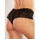 Allure Candy Apple Panty Black
