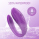 SuperLove Couple Vibrator with Remote Purple