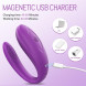SuperLove Couple Vibrator with Remote Purple
