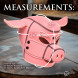 Master Series Swine Pig Neoprene Hood Pink