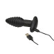 Rimmers Model-E Vibrating Rimming Plug with Remote Control Black