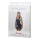 Sharon Sloane Latex Mini Dress - Latexové mini šaty Černé