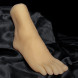 HiSmith C1096-R Foot Masturbator with Vagina 100% Silicone Right Foot 21cm