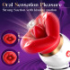 SuperLove 3in1 Sucking, Licking & Rotating Tongue Vibrator