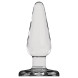 Plug & Play Butt Plug Basic 5 Inch Glass