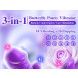 SuperLove Wearable Panty G-Spot Flapping Vibrator with Remote Purple