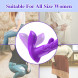 SuperLove Wearable Panty G-Spot Flapping Vibrator with Remote Purple
