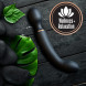SuperLove Double Pleasure Wand Vibrator Black
